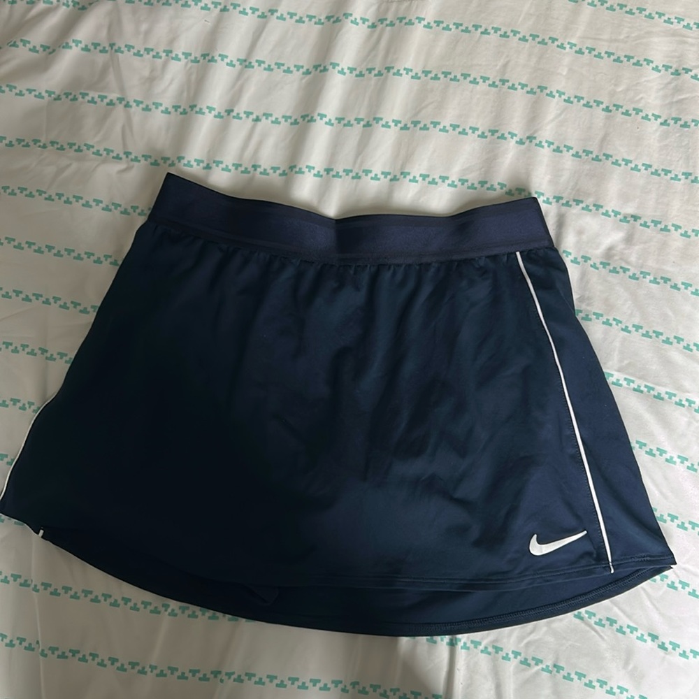 Navy nike athletic skirt